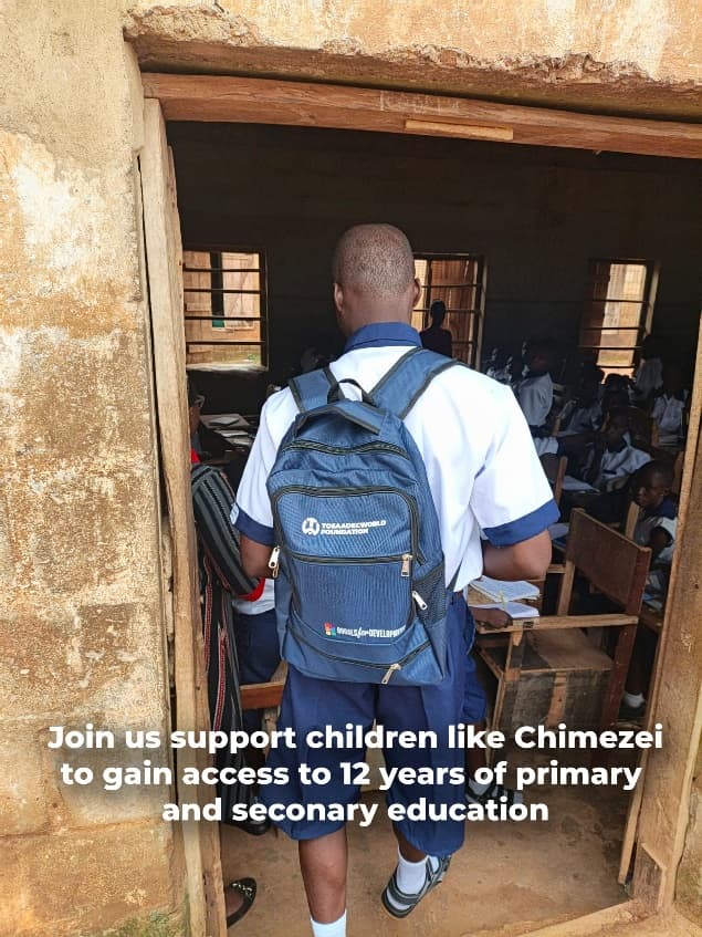 TosaadecWorld Foundation community outreach